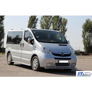 Voorbeschermbeugel ST014 (RVS) Opel Vivaro 2001–2015 foto 3