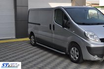 Opel Vivaro 2001–2015 Zijsteps King (2 stuks, aluminium) foto 3
