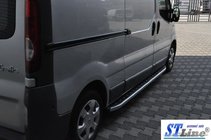 Opel Vivaro 2001–2015 Zijsteps King (2 stuks, aluminium) foto 4