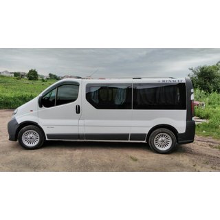 Wielkastlijsten (4 stuks, zwart) Opel Vivaro 2001–2015 foto 4