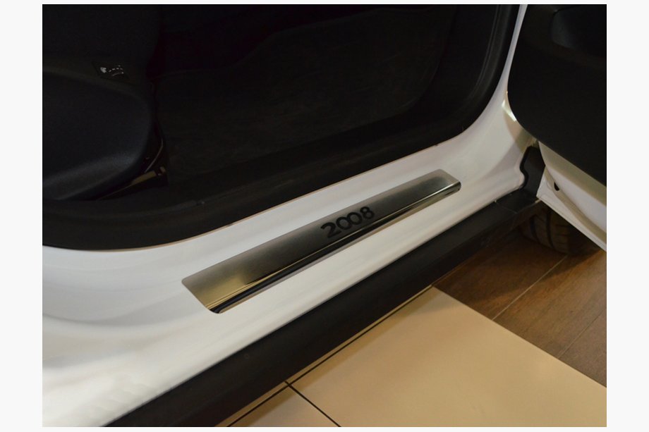 Peugeot 2008 2013–2019 Nathanika premium instaplijsten (4 stuks, RVS) Foto 1