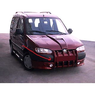 Opzetstukken voor voorbumper ‘Tanden’ (spuitklaar) Citroen Berlingo 1996–2008 foto 2
