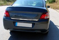 Peugeot 301 2012– RVS kofferrandlijst OmsaLine - Italiaans roestvrij staal foto 1