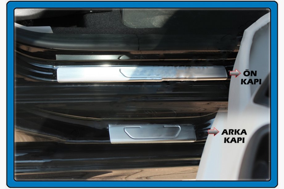 Citroen C-Elysee 2013–2022 OmsaLine instaplijsten (set van 4, RVS) Image
