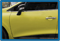 Renault Clio IV 2012–2019 Deurklinkcovers HB (4 stuks, RVS) OmsaLine - Italiaans roestvrij staal foto 2