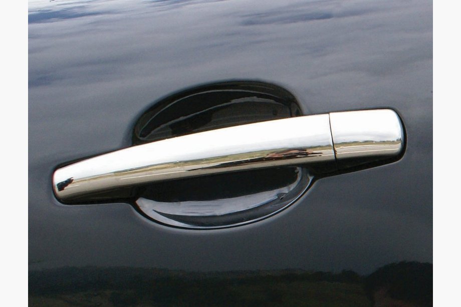 Peugeot 4007 2007–2013 RVS deurgreepkappen OmsaLine - Italiaans roestvrij staal Image