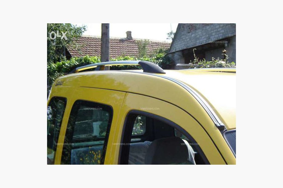 Renault Kangoo 1998–2008 Chromen dakrails Foto 2