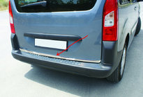 Peugeot Partner Tepee 2008–2018 RVS kofferbakrand foto 1