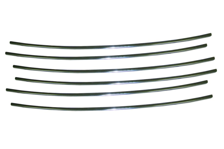 Citroen Berlingo 2008–2018 Grille sierstrips (6 strips, RVS) Image
