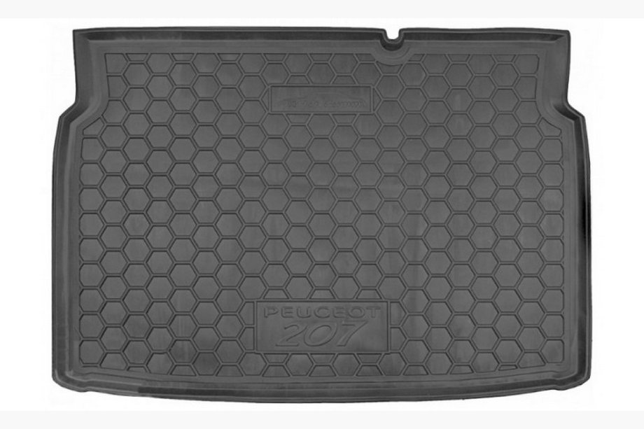 Peugeot 207 2006–2014 Kofferbakmat HB (Autogumm, rubber) Image