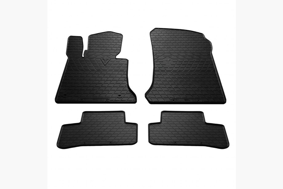 Mercedes GLK-klasse X204 2008–2015 Rubberen automatten (4-delig, Stingray Premium) Image