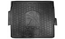 Citroen C5 Aircross 2017–2025 Kofferbakmat (Autogumm, rubber) voor de bovenste vloer 2017↗ foto 1