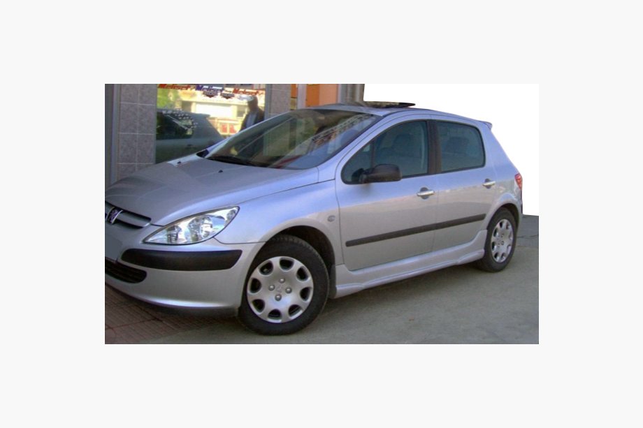 Peugeot 307 2001–2008 Zijskirts (spuitklaar) Image