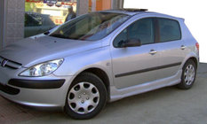 Peugeot 307 2001–2008 Zijskirts (spuitklaar) foto 1