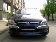 Peugeot 307 2001–2008 Voorbumper onderlip (spuitklaar) foto 1