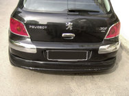 Peugeot 307 2001–2008 Achterste onderste diffuserlijst (spuitklaar) foto 1