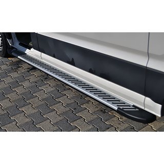 Side steps Line (2 stuks, aluminium) Man TGE 2017– foto 1