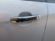 Ford Transit 2014– Deurgreep covers met zwarte strip (set van 4 stuks, ABS) foto 1