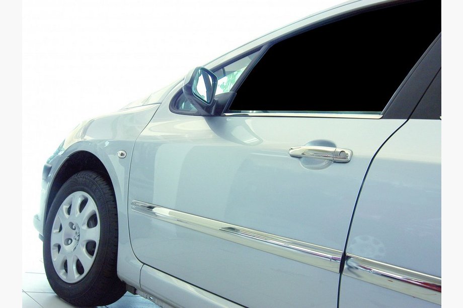 Peugeot 308 2007–2013 Deurstrip (set van 4, RVS) Image