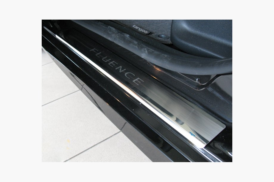 Renault Fluence 2009–2016 Nataniko RVS dorpellijsten (set van 4) Premium - 3M tape, 0,8 mm Image