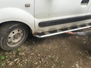Renault Kangoo 1998–2008 Vison zijsteps (set 2 st., aluminium + RVS) foto 1