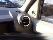 Renault Duster 2008–2017 Omlijsting voor interieur ventilatieroosters (4 st., RVS) foto 4