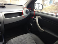Renault Duster 2008–2017 Omlijsting voor interieur ventilatieroosters (4 st., RVS) foto 3
