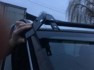 Renault Trafic 2001–2015 Voorruitvizier (zwart hoogglans, 5 mm) foto 4