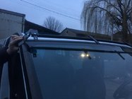 Renault Trafic 2001–2015 Voorruitvizier (zwart hoogglans, 5 mm) foto 5