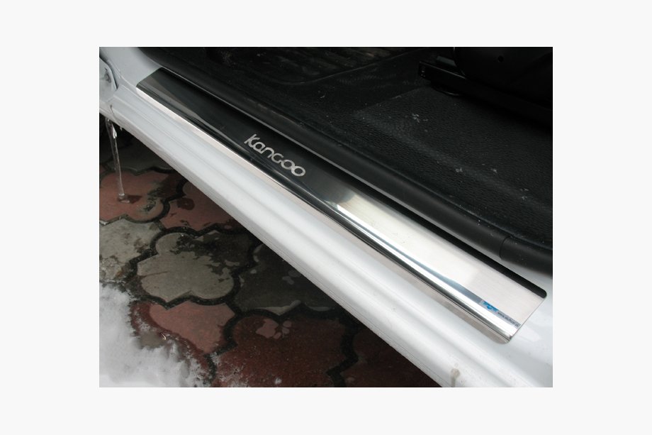 Renault Kangoo 2008–2020 Nataniko RVS dorpellijsten (set van 4) Premium - 3M tape, 0,8 mm Image