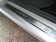 Renault Logan I 2008–2013 Nataniko RVS dorpellijsten (set van 4) Premium - 3M tape, 0,8 mm foto 1