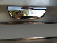 Renault Trafic 2001–2015 Chromen strip boven kenteken (vleugeldeuren, RVS) Zonder opschrift foto 1