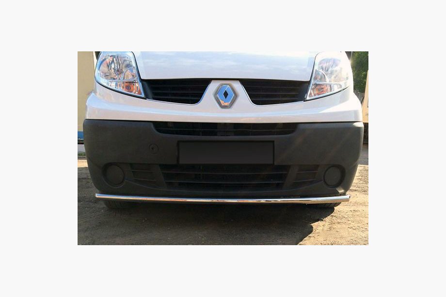 Renault Trafic 2001–2015 Frontbescherming ST008 (RVS) 60 mm Image
