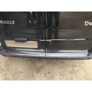 Achterbumper sierlijsten (OMSA, RVS) foto 2