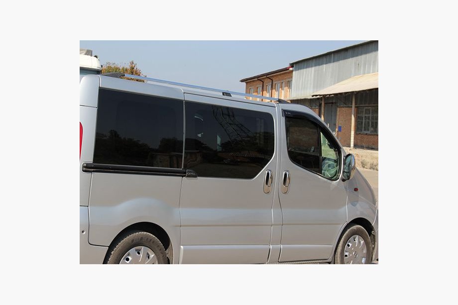 Renault Trafic 2001–2015 Chromen dakrails Foto 6