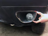 Renault Duster 2008–2017 Chroom sierlijsten voor mistlampen 2008-2013 (2 stuks, RVS) foto 1
