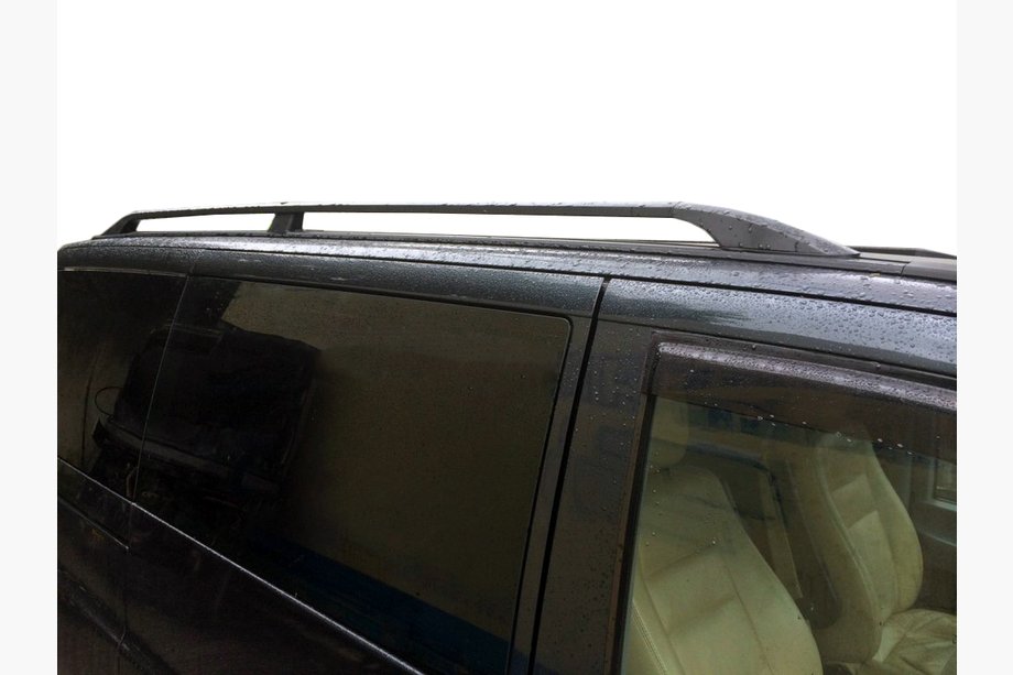 Mercedes Vito W638 1996–2003 Zwarte dakrails Metalen montagevoeten Image