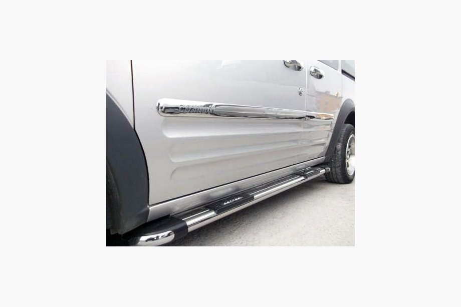 Ford Connect 2010–2013 Deurstrips (4 st., RVS) Korte uitvoering, Carmos - Turks staal Image