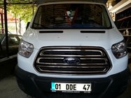 Ford Transit 2014– RVS grille sierlijsten (2014-2018, 3 stuks) foto 7
