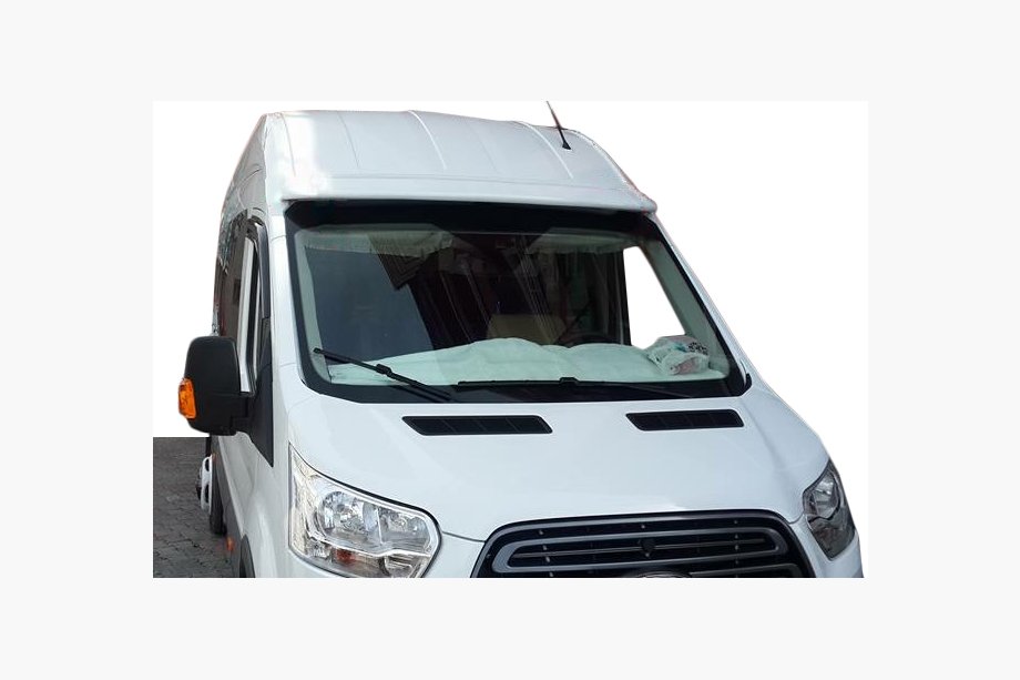 Ford Transit 2014– Zonneklep voor voorruit V1 (zelfklevend, overspuitbaar) Image