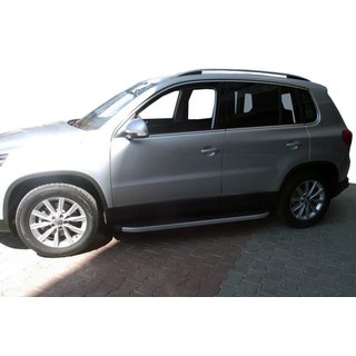 BlackLine side steps (2 stuks, aluminium) Volkswagen Tiguan 2007–2016 foto 1