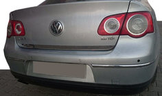 Volkswagen Passat B6 2006–2012 Kofferbakrand (RVS) foto 1