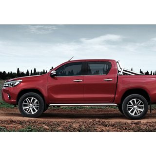 Raamomlijsting (4-delig, RVS) Toyota Hilux 2015– foto 1