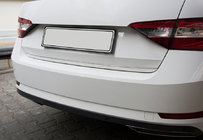 Skoda Superb 2015–2024 Kofferbakrand (Sedan, RVS) Carmos - Turks staal foto 1