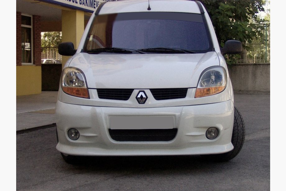 Renault Kangoo 1998–2008 Voorbumper onderlip (spuitklaar) Image