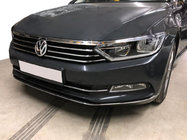 Volkswagen Passat B8 2015–2023 RVS koplamp sierlijsten en strip (set 3-delig) OmsaLine - Italiaans roestvrij staal foto 8