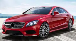 Mercedes CLS C218 2011–2018 Voorgrille 2014-2018 (Diamond Silver) foto 2