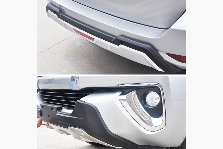 Toyota Fortuner 2015– Voor- en achterlippen (ABS) Image