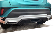 Toyota C-HR 2016–2023 Voor- en achterbumperlip V1 (2 stuks, kunststof) foto 3