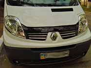 Renault Trafic 2001–2015 Radiateurgrille sierlijsten 2007-2015 (6-delig, RVS) foto 2